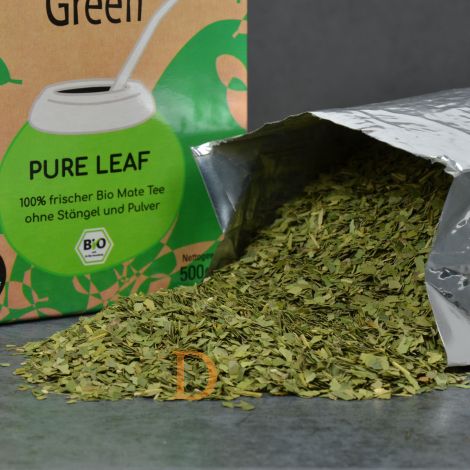 Yerba Maté Leaf Green Cut & Sift Organic